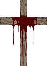 bloody cross